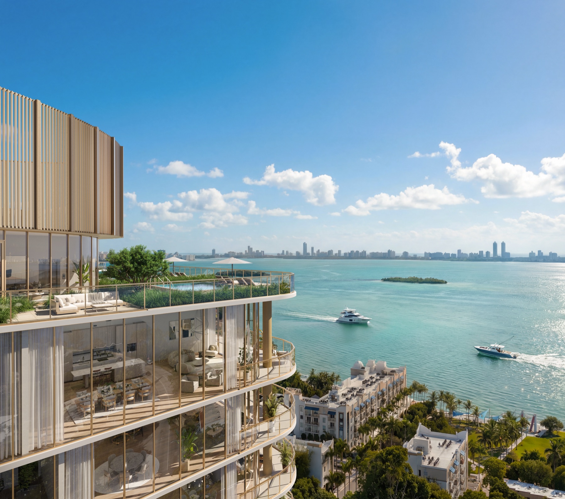 Kempinski Residences Miami Design District — twin-tower jewel-box exterior.